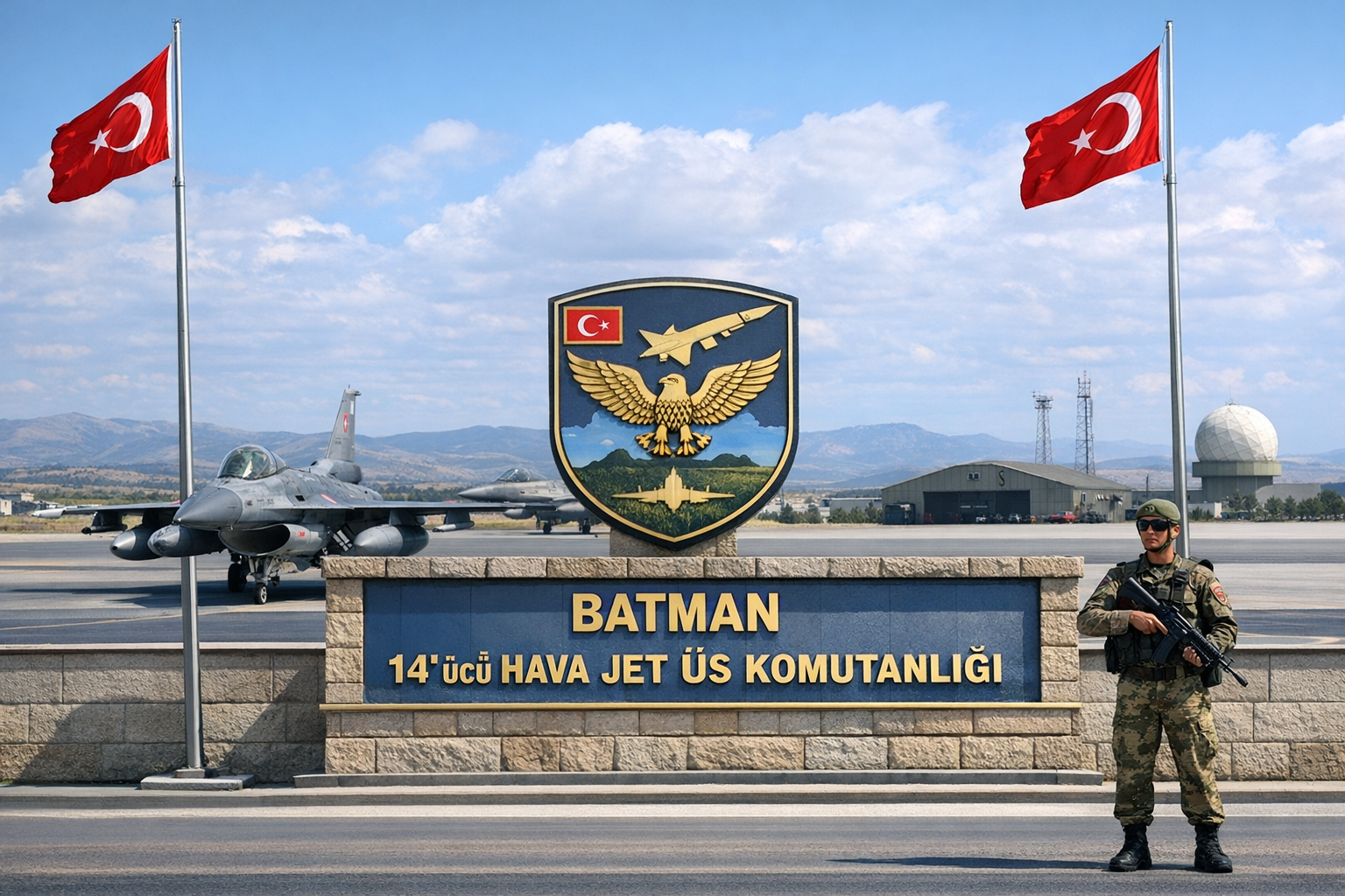 Batman 14 . cü hava üsü komutanligi
