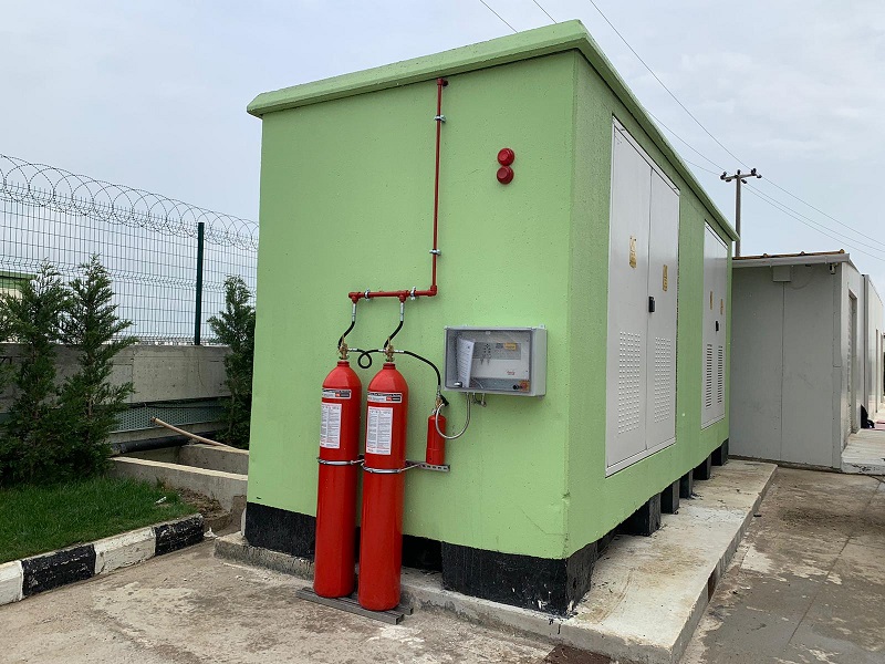 TRAFO ODASI FM200 VE YANGIN PERDES?