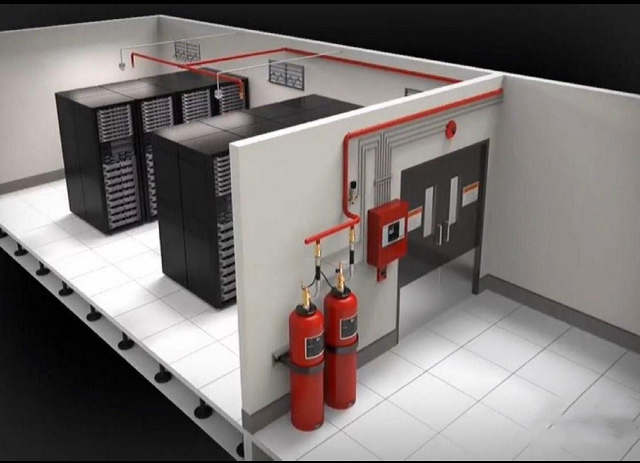 FM200 Söndürme Sistemi